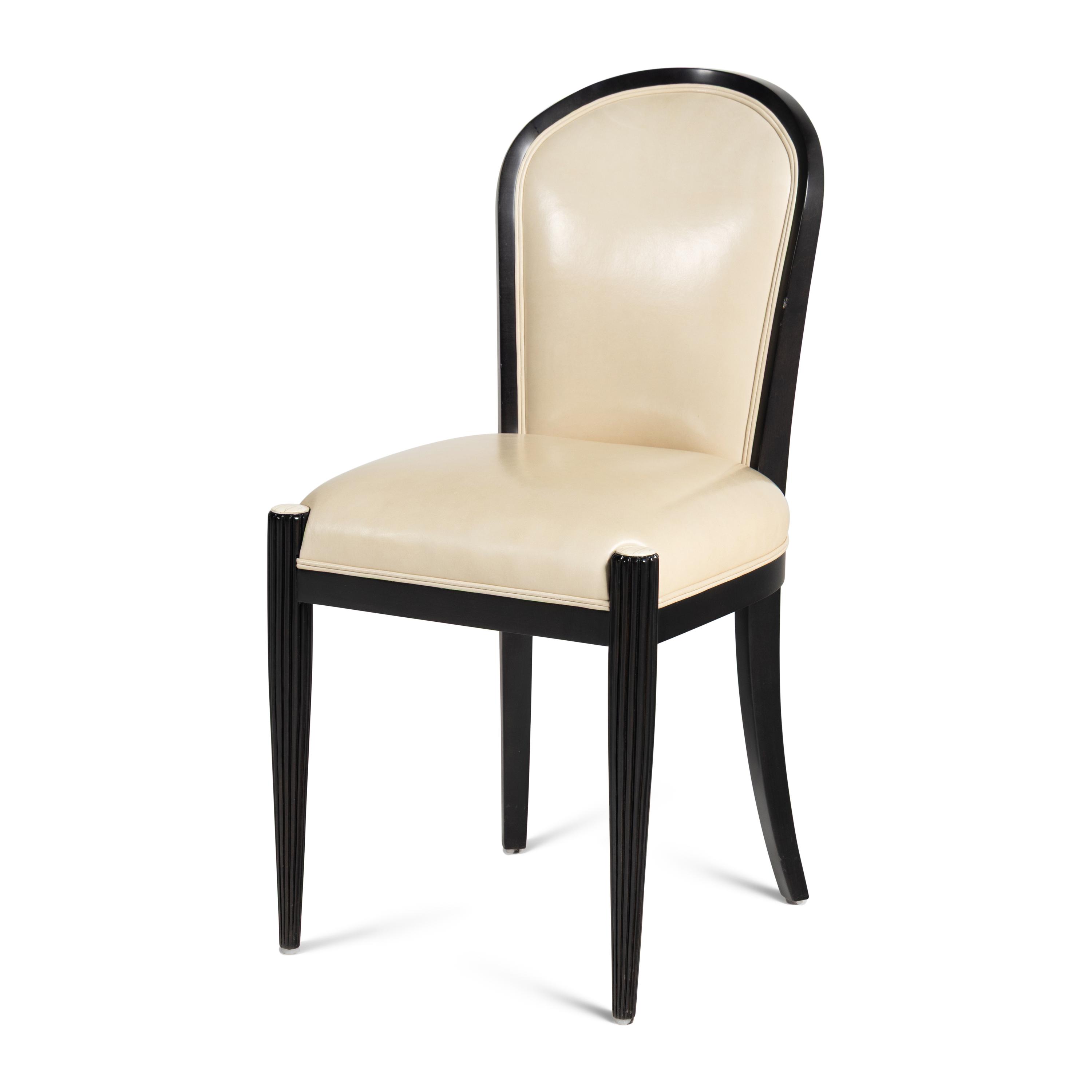 A J. Robert Scott Art Deco Style Writing Table and Chair