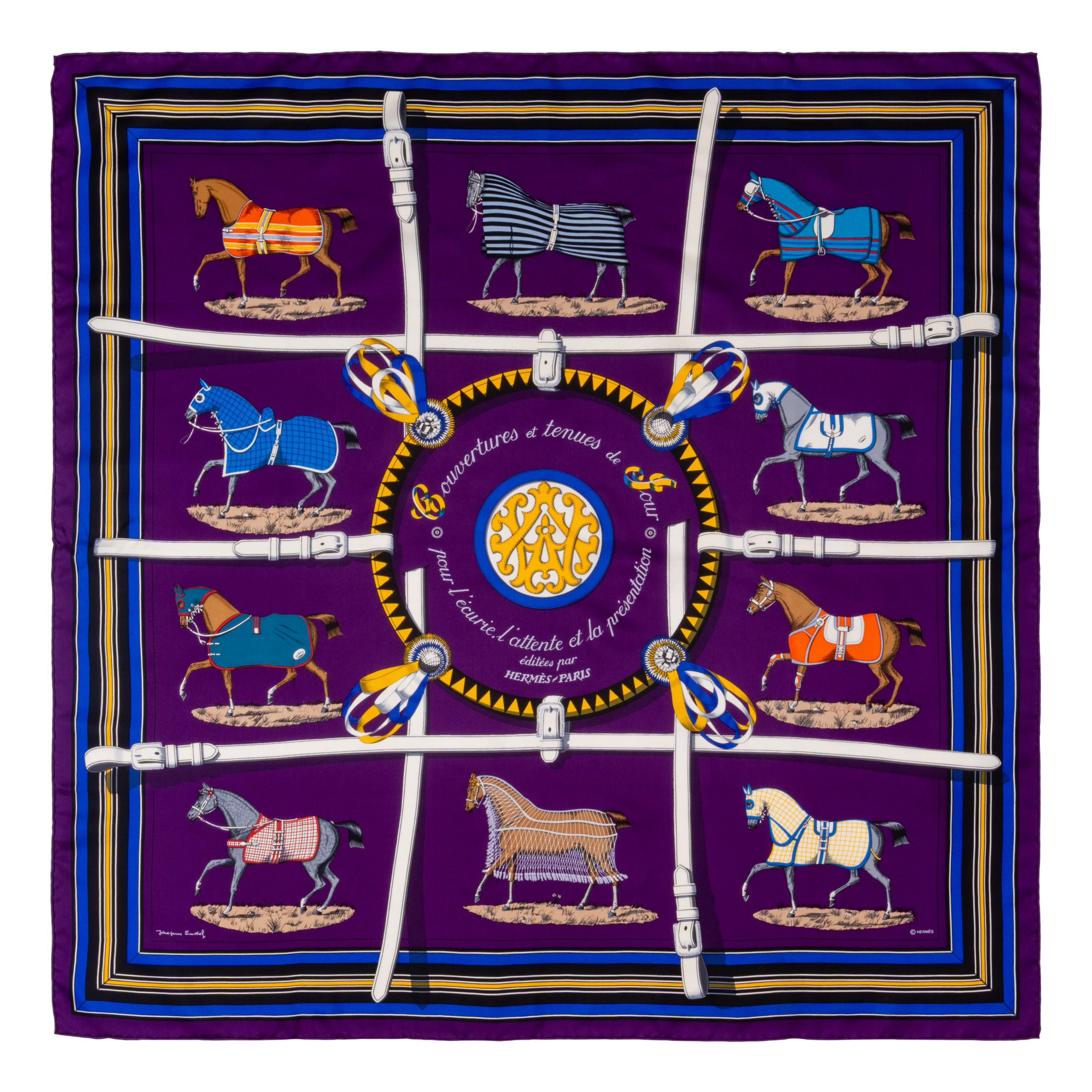 Two Hermès Scarves