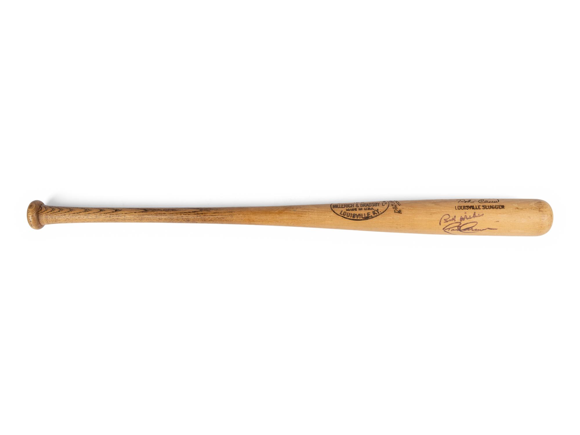 A Rod Carew Signed Autograph 1977-79 Baseball Promotions Louisville Slugger Bat (MEARS LOA),