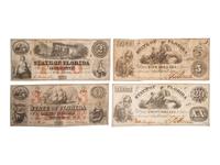 [CONFEDERATE - CURRENCY]. A large group of southern states currency, including: