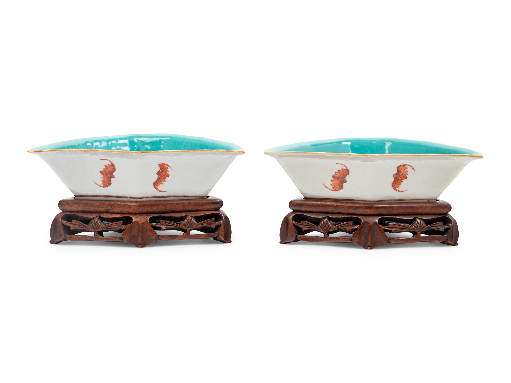 A Pair of Chinese Porcelain Bowls