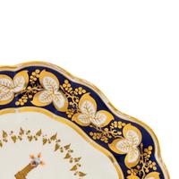 A Pair of Worcester Porcelain Armorial Serving Dishes