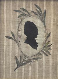 Anglo-Continental School 18th Century, Two Silhouette Profile Portraits: A Lady and Gentleman