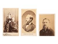 [POLITICS]. 21 CDVs of US presidents incl. from life portraits of HAYES, GARFIELD, and ARTHUR.
