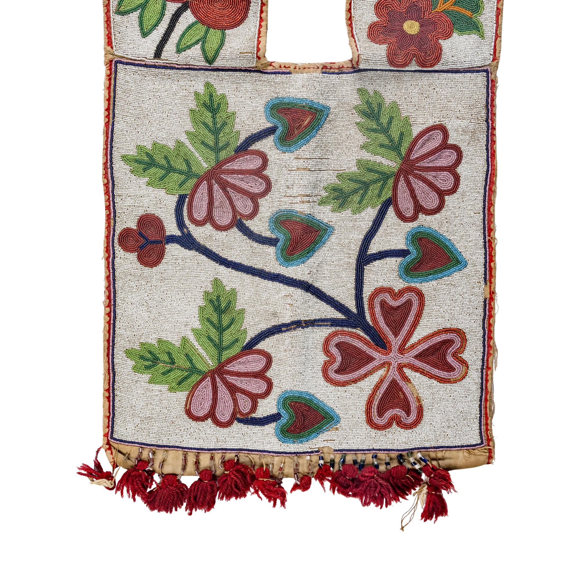 Anishinaabe Beaded Bandolier Bag