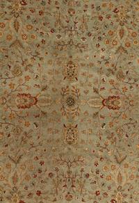 An Agra Design Wool Rug