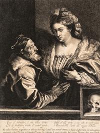 A Group of Works by Various Artists, , A group of 4 works: Titian and His Mistress by Sir Anthony Van Dyck (Flemish, 1599-1641), Jesus