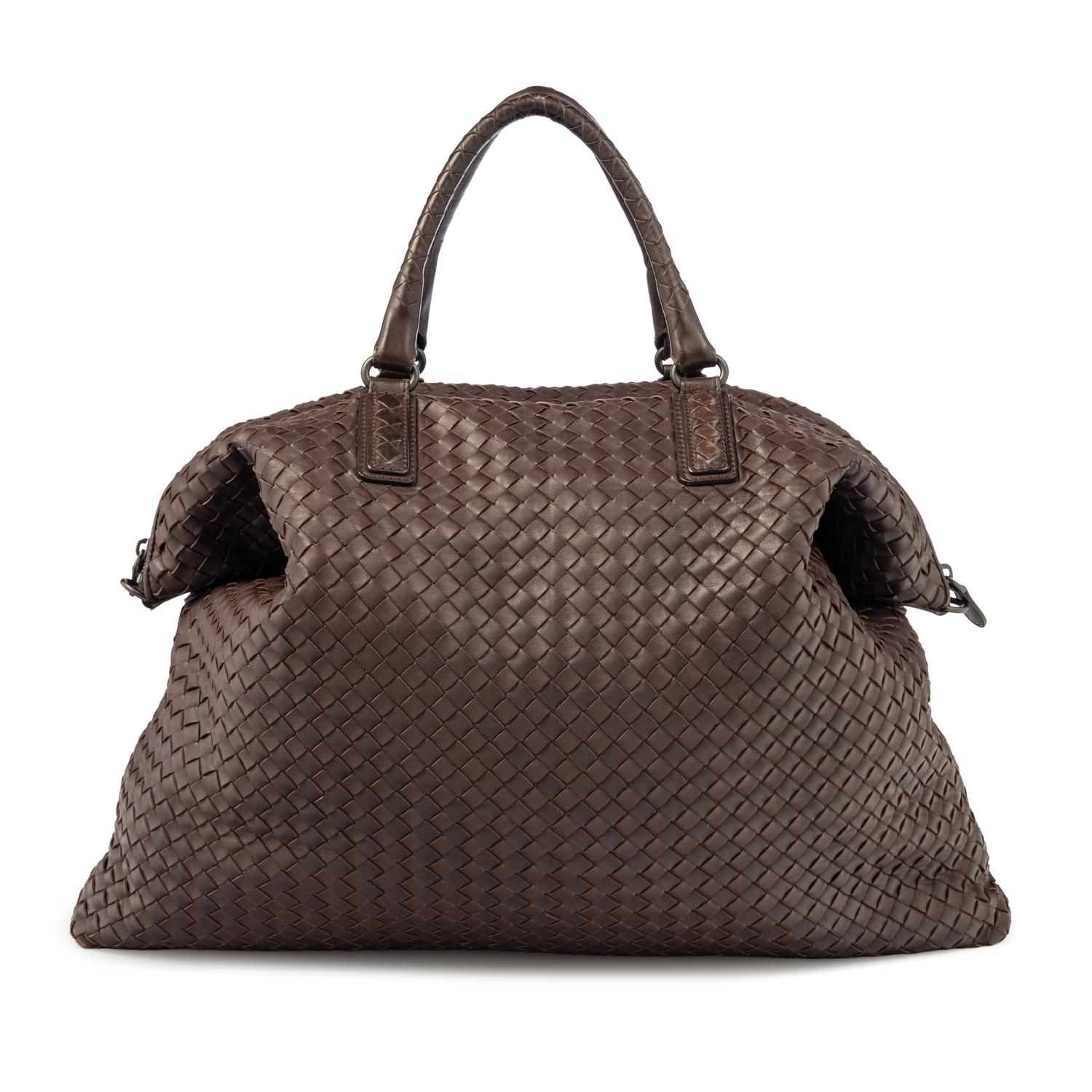 BOTTEGA VENETA, COLLAPSIBLE XL INTRECCIATO TOTE