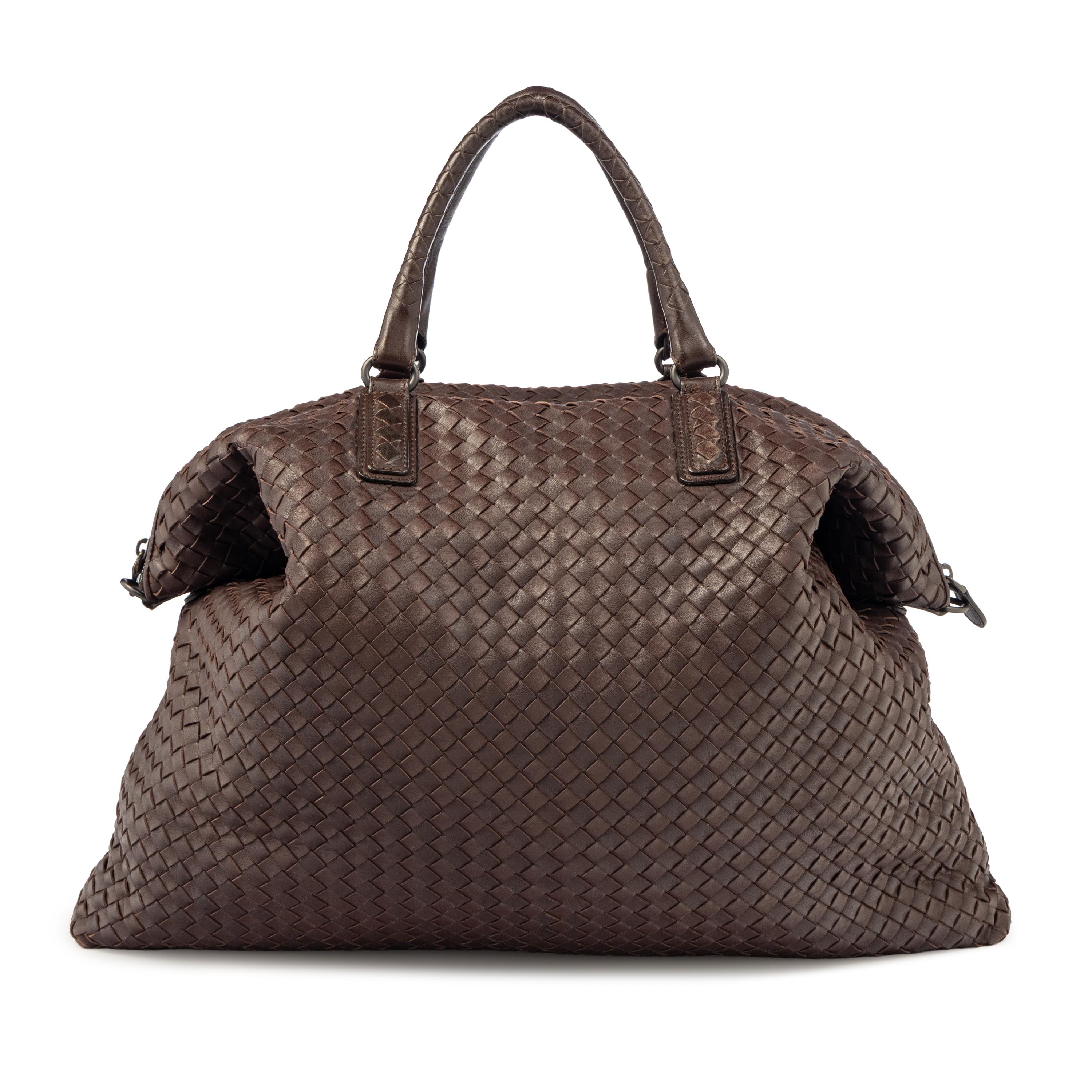 BOTTEGA VENETA, COLLAPSIBLE XL INTRECCIATO TOTE