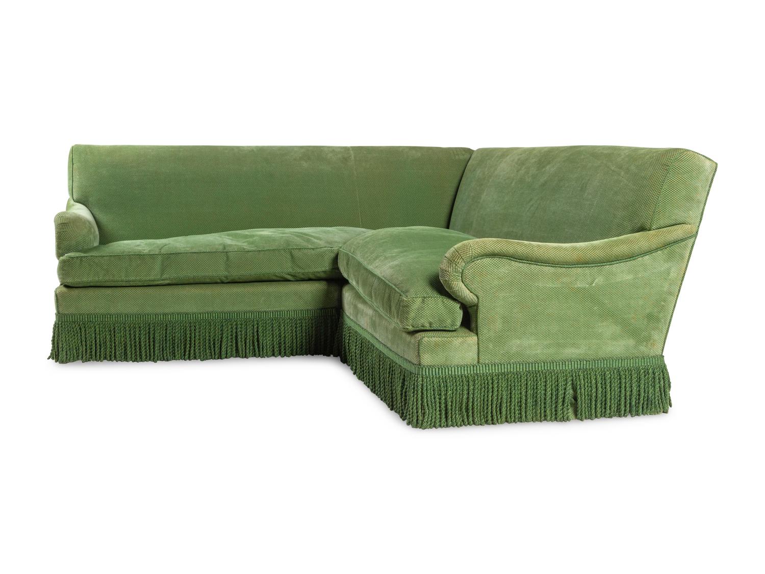 A Bridgewater Style Corner Sofa and Matching Armchair