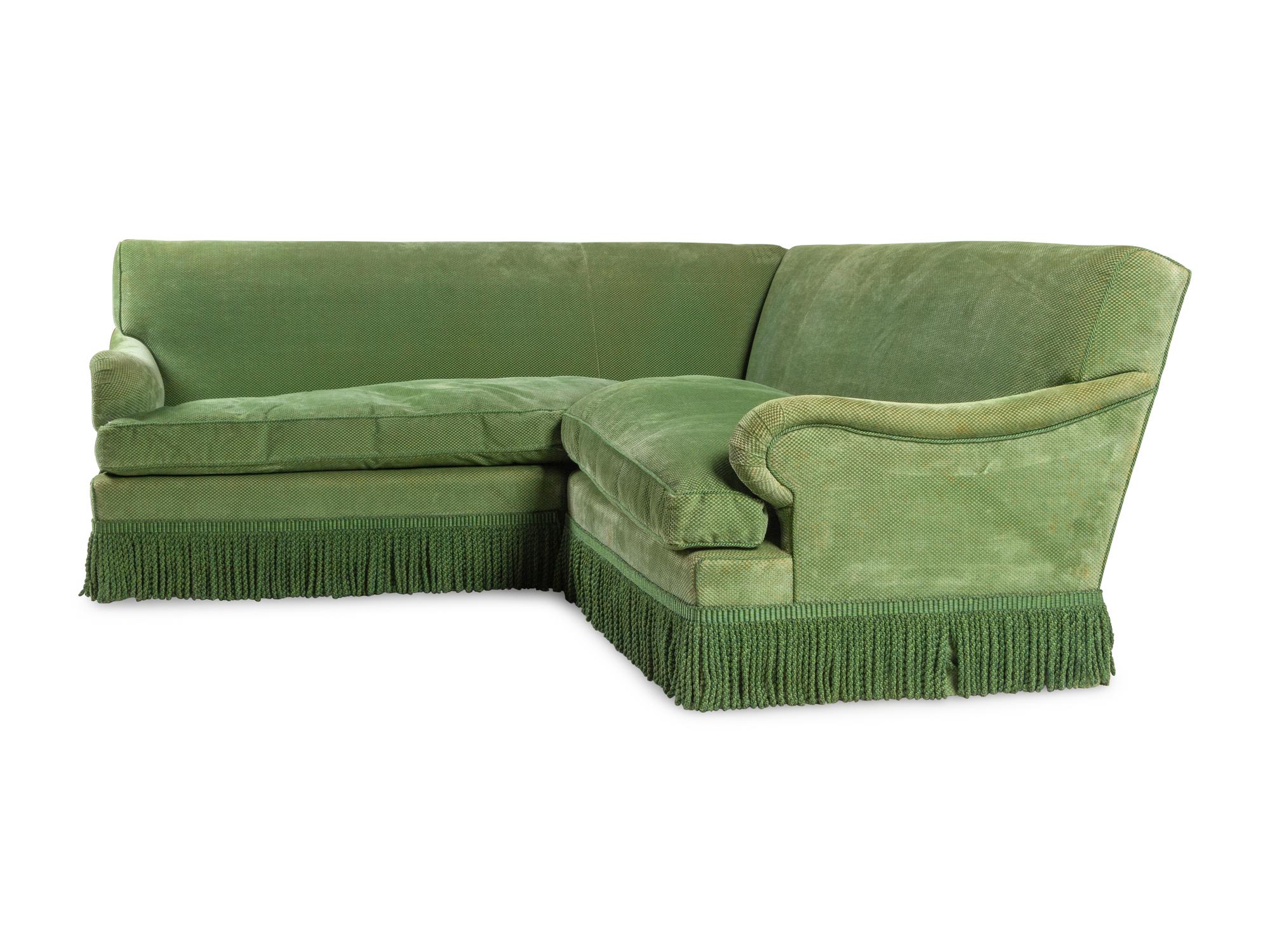 A Bridgewater Style Corner Sofa and Matching Armchair