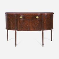 A Federal carved mahogany sideboard Attributed to Henry Connelly (1770-1826), Philadelphia, PA, circa 1805