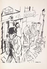 GROSZ, GEORGE. A group of four politically charged books illustrated by Grosz.
