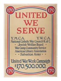 [WORLD WAR I]. A group of 5 propaganda posters, comprising: