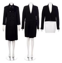 Three Designer Coats: Two Akris, One Giorgio Armani