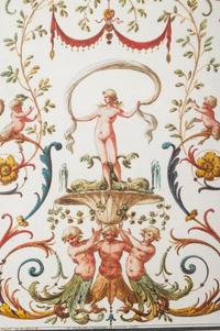 A Set of Eight Neoclassical Watercolor Illustrations