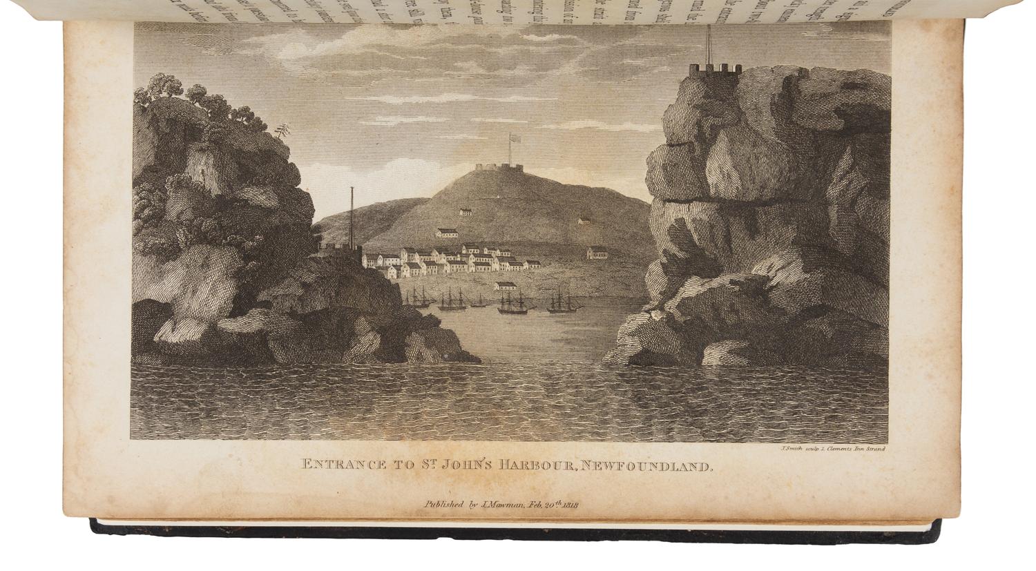 CHAPPELL, Edward (1792-1861). Voyage of His Majesty's Ship Rosamond to Newfoundland and the Southern Coast of Labrador... London: J. Ma
