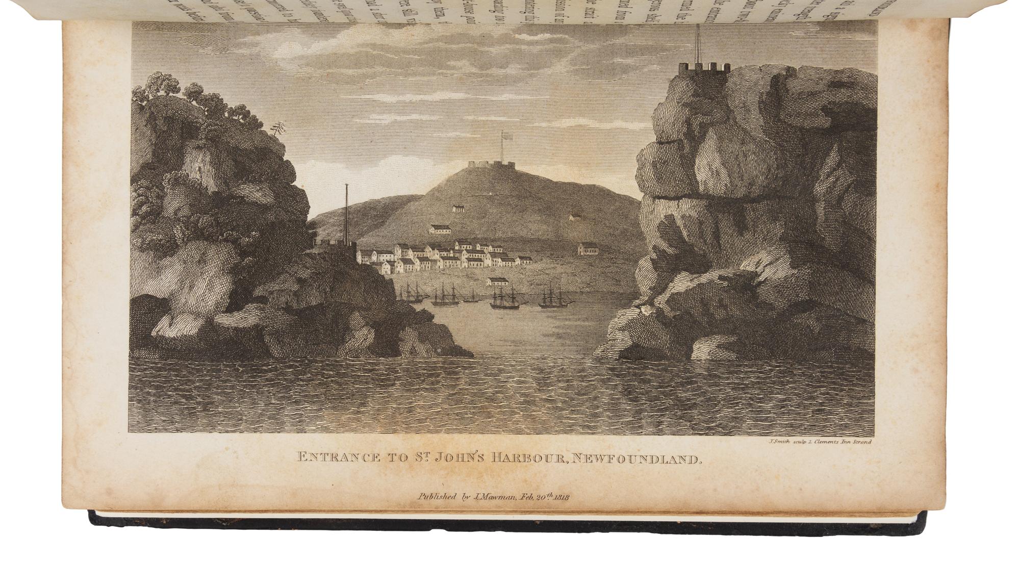 CHAPPELL, Edward (1792-1861). Voyage of His Majesty's Ship Rosamond to Newfoundland and the Southern Coast of Labrador... London: J. Ma