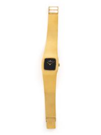 BAUME & MERCIER, YELLOW GOLD WATCH