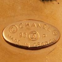 Chanel, CC Heart Ear Clips, 1993
