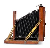 [EARLY PHOTOGRAPHY]. A group of 2 reversible back cameras produced by the Blair Camera Co., Boston, MA, ca 1888-1889.