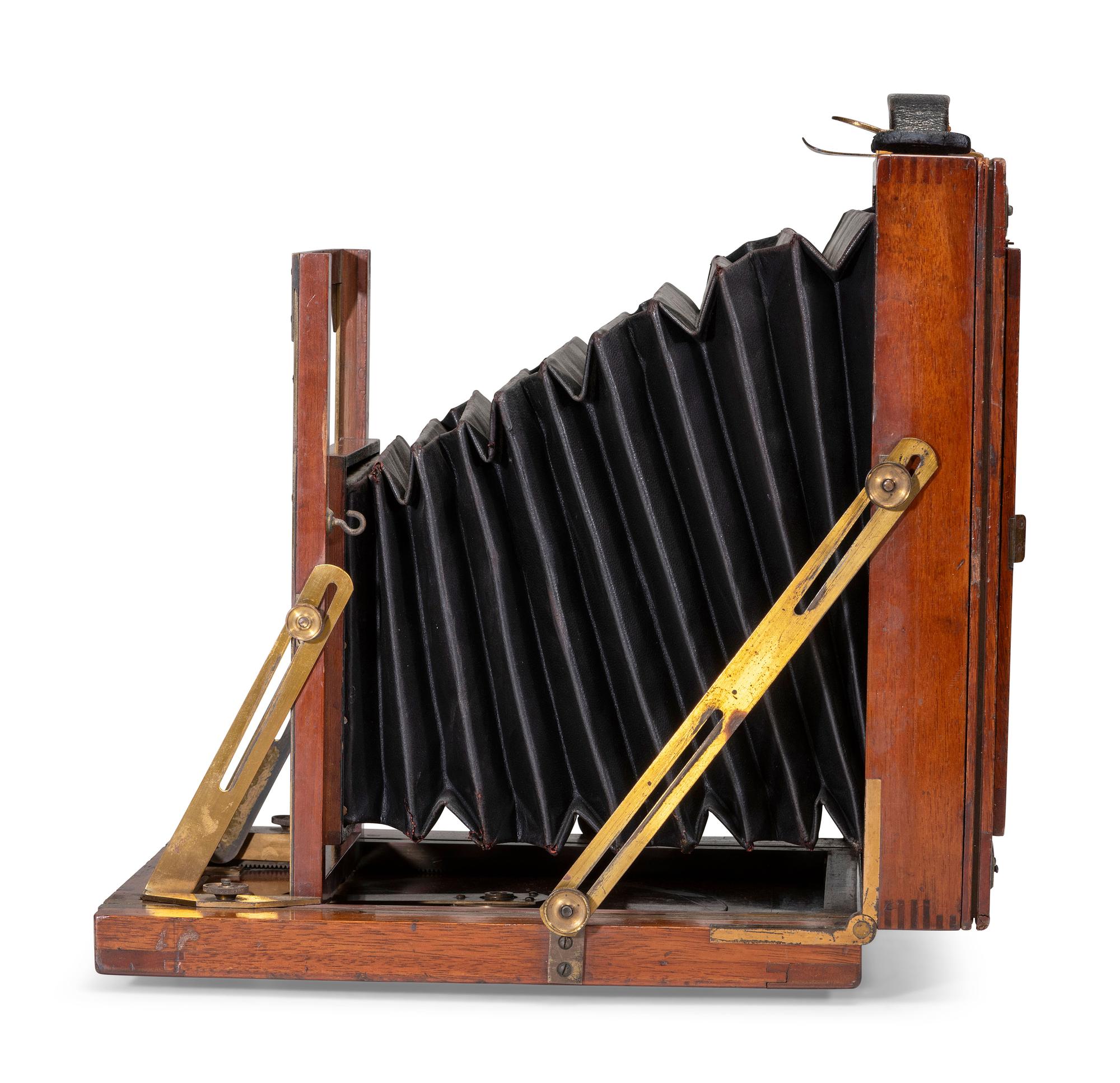 [EARLY PHOTOGRAPHY]. A group of 2 reversible back cameras produced by the Blair Camera Co., Boston, MA, ca 1888-1889.