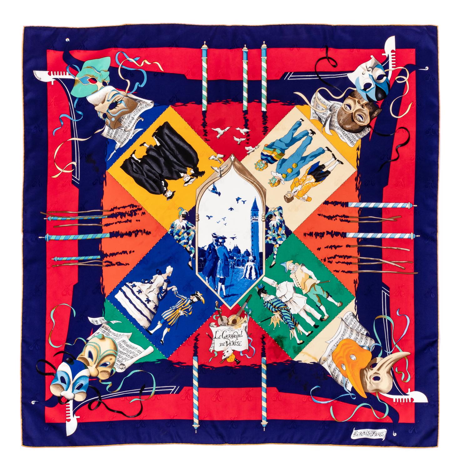 Hermès 90cm Silk Scarf