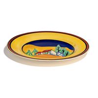 Clarice Cliff (English, 1899-1972) — Lugano pattern plate