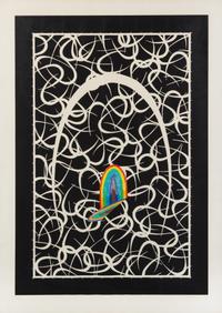 Lucas Samaras, (American, b. 1927), Ribbon and Hook, 1972 (a pair of works)