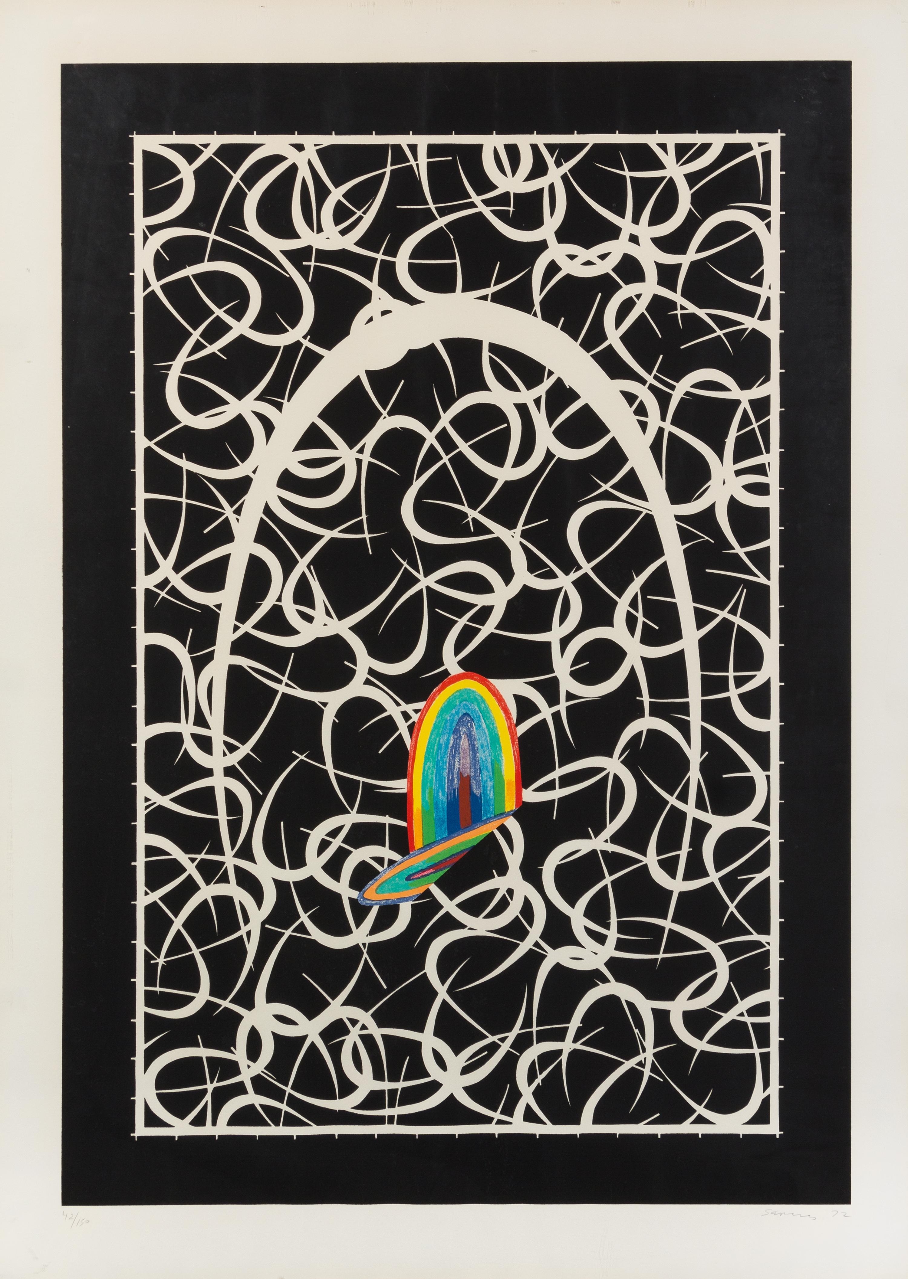 Lucas Samaras, (American, b. 1927), Ribbon and Hook, 1972 (a pair of works)