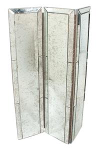 An Art Deco Three-Panel Mirrored Floor Screen — 20TH CENTURY