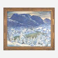 Jonas Lie (American/Norwegian, 1880–1940) Snow