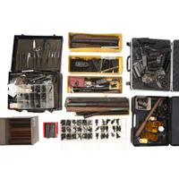 Lot of Assorted U.S. Model 1903 Rifle Parts Including: Warner & Swasey M1908 Scope and M1 Rifle Grenade Launcher