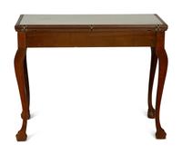 A George II Style Mahogany Flip-Top Table