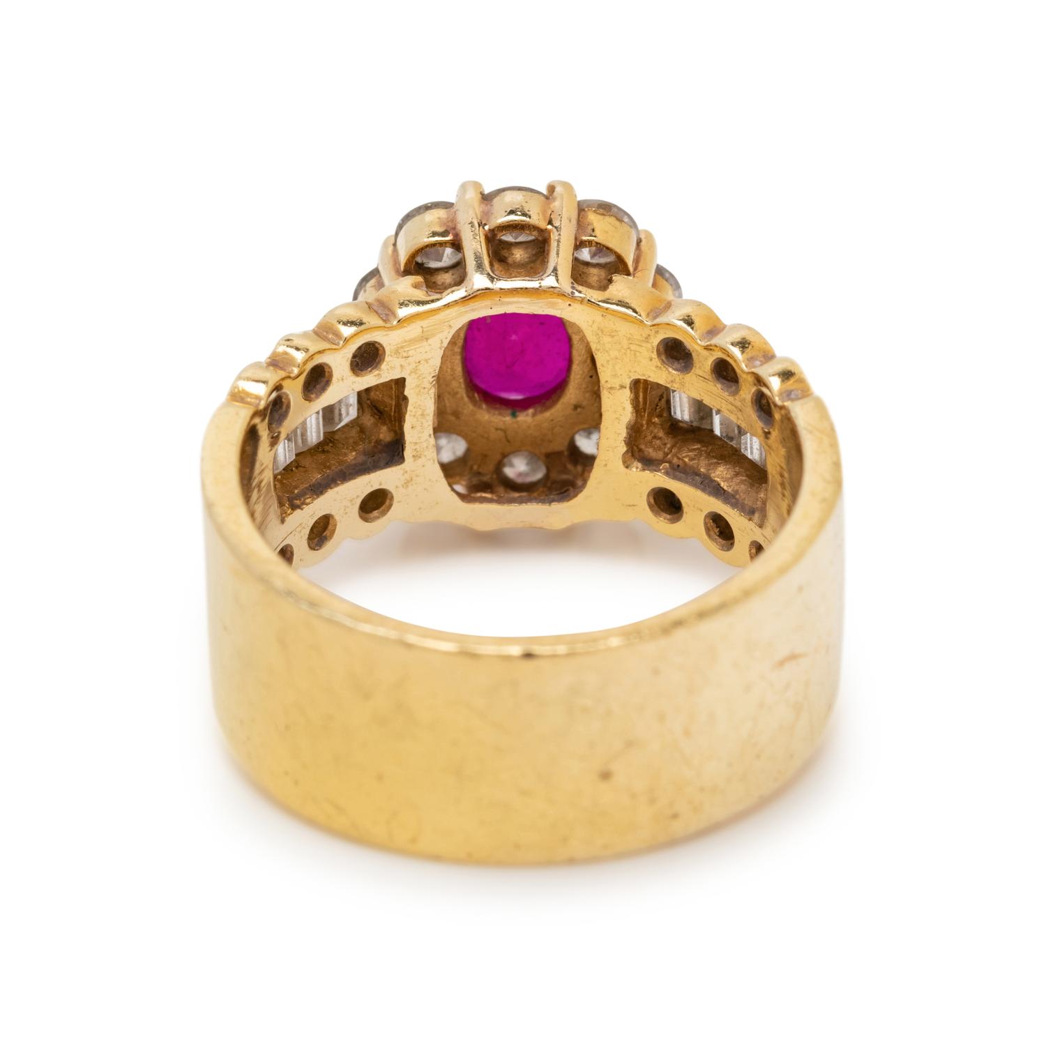RUBY AND DIAMOND RING