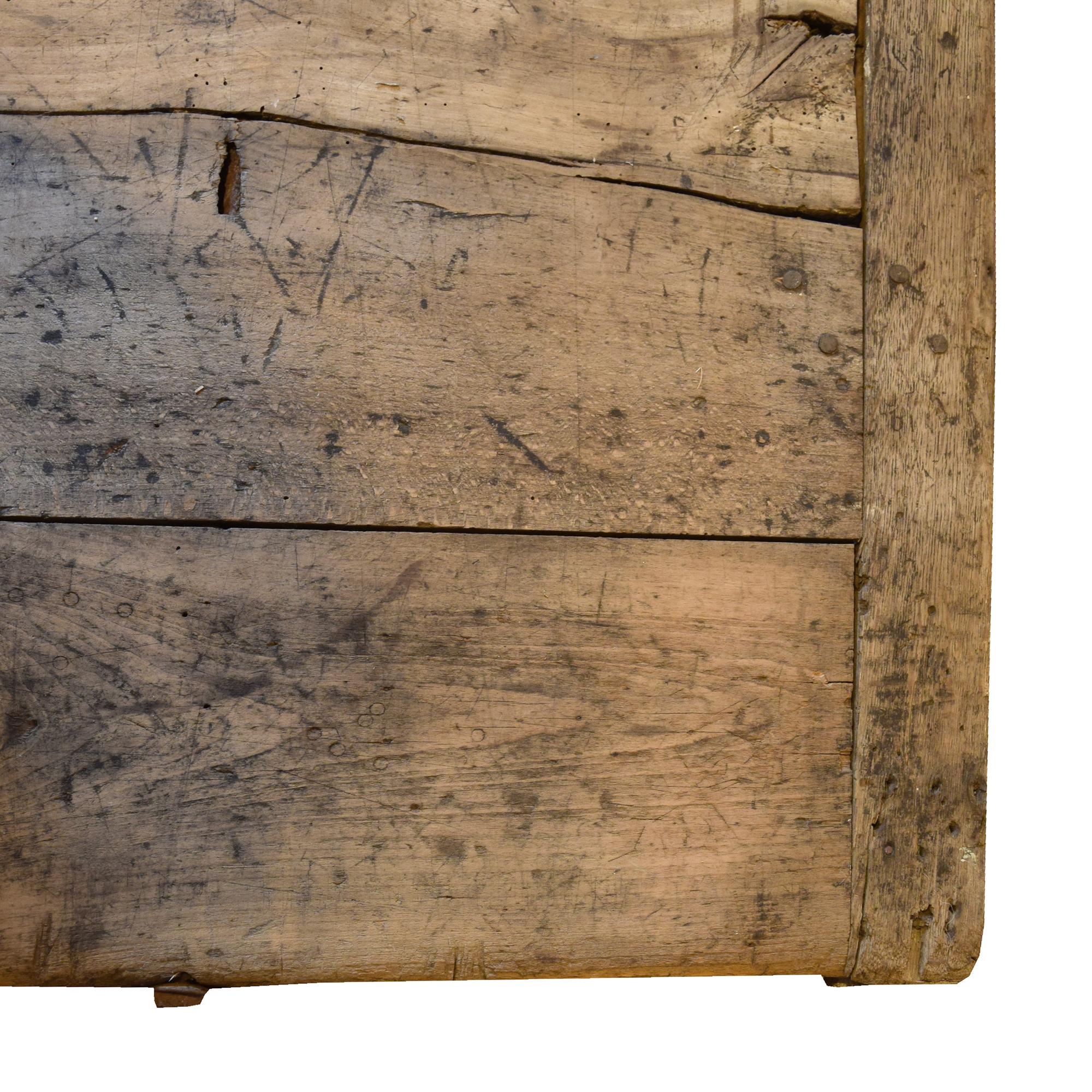 An Iron and Wood Industrial Table 134" W x 33" D x 30" H — France, First Half 20th Century