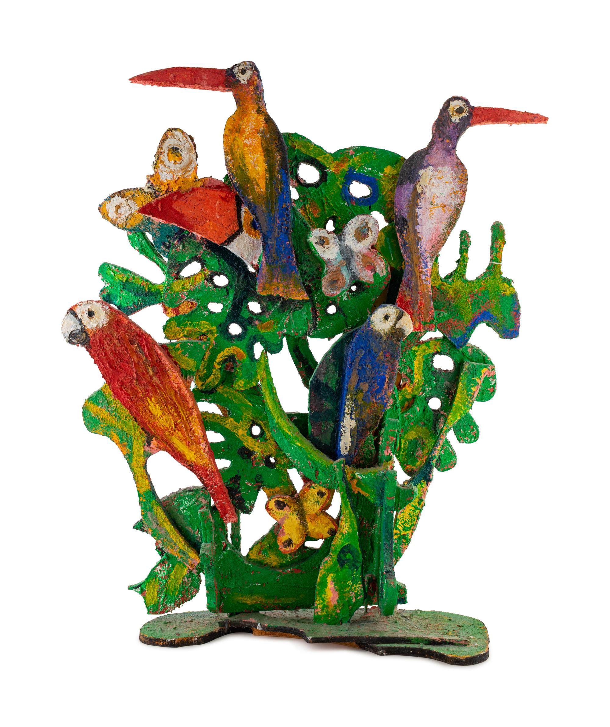 Macaws & Butterflies in Trees