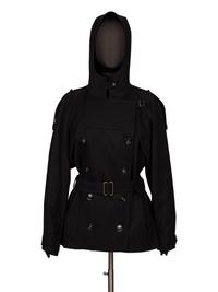 Stefano Pilati for Yves Saint Laurent Rive Gauche, Hooded Pea Coat