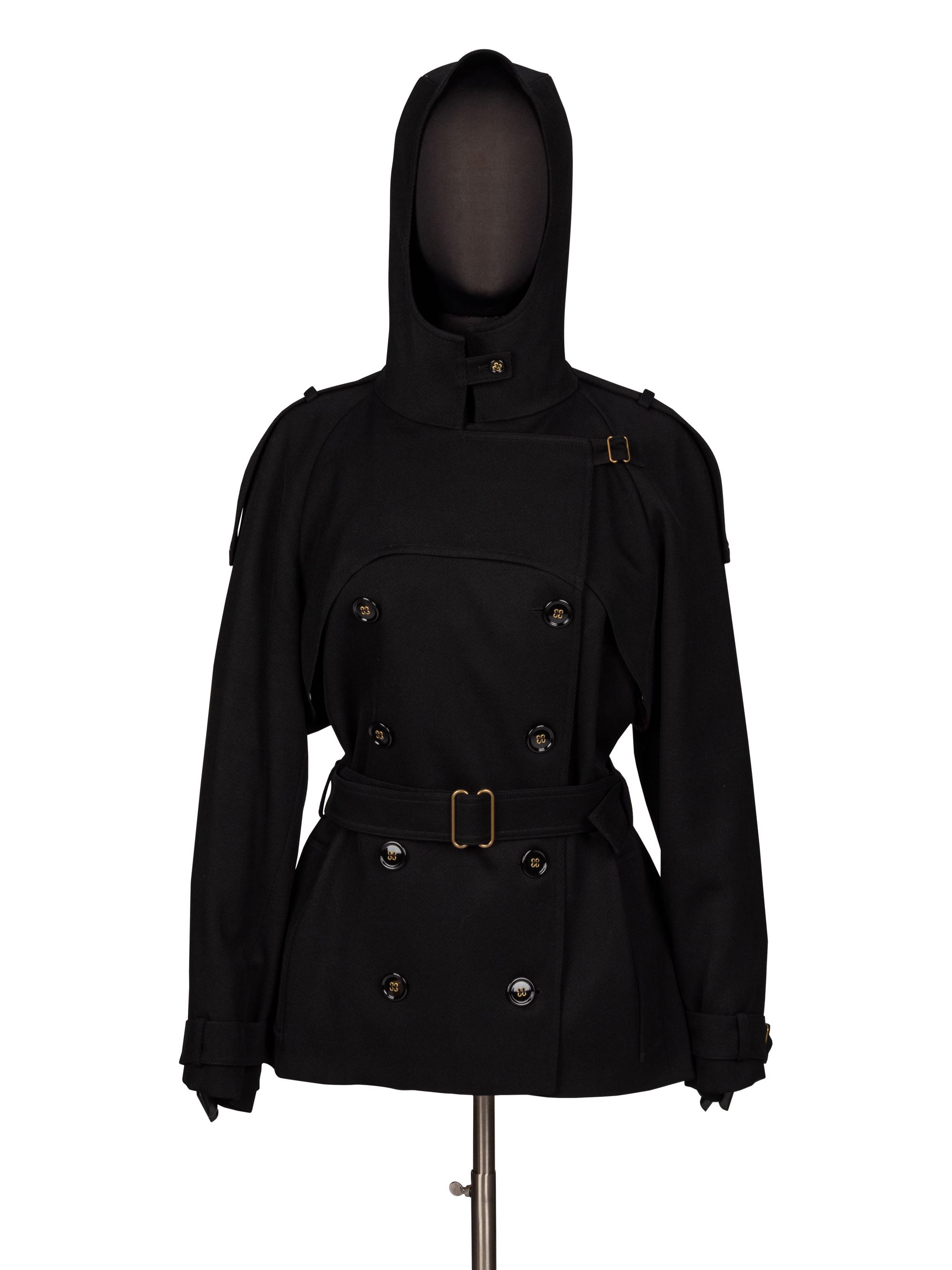 Stefano Pilati for Yves Saint Laurent Rive Gauche, Hooded Pea Coat
