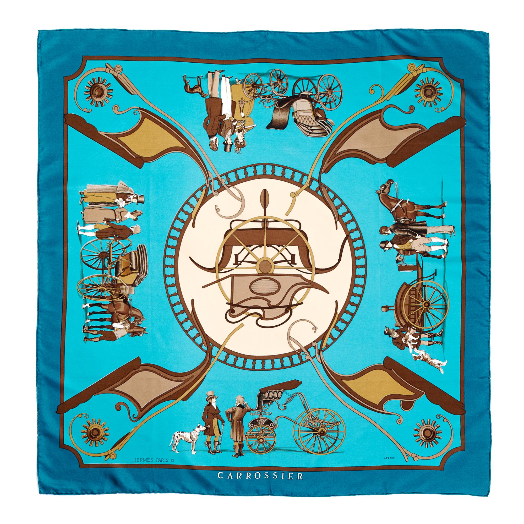 An Hermès 90cm Silk Scarf, 36" x 36".