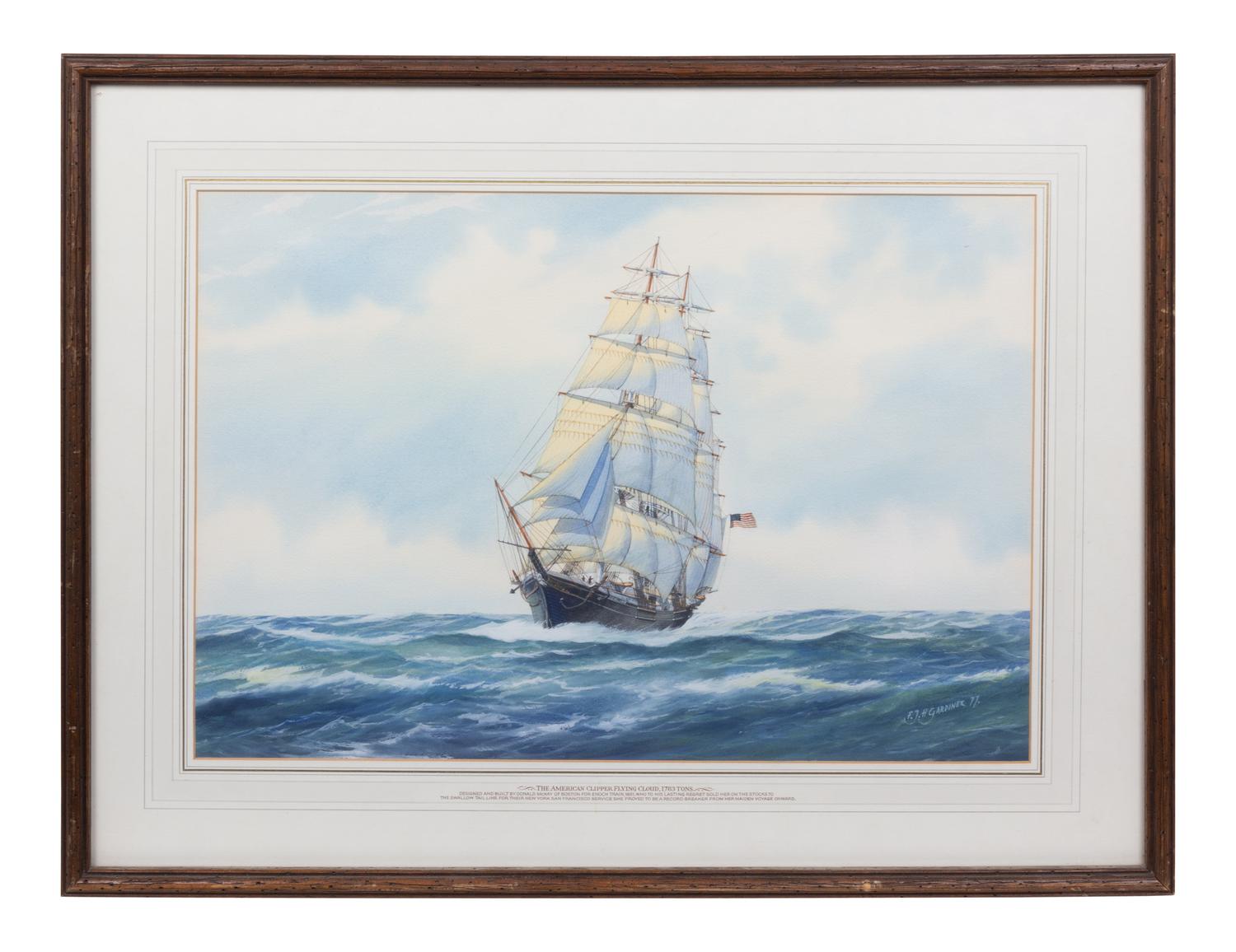 A Pair of F H Gardiner Watercolors