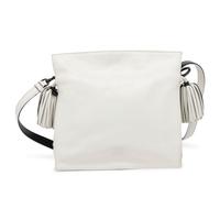 Loewe, Flamenco Tassel Bag in White Leather