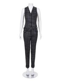 Seven Designer Separates Including: A Three Piece Patou Ensemble, One Ungaro Blouse and Jacket, and One Dolce & Gabbana Pant Suit, 1980-2000s