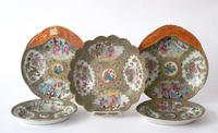 Group of Chinese Export porcelain Rose Medallion tablewares early 19th century