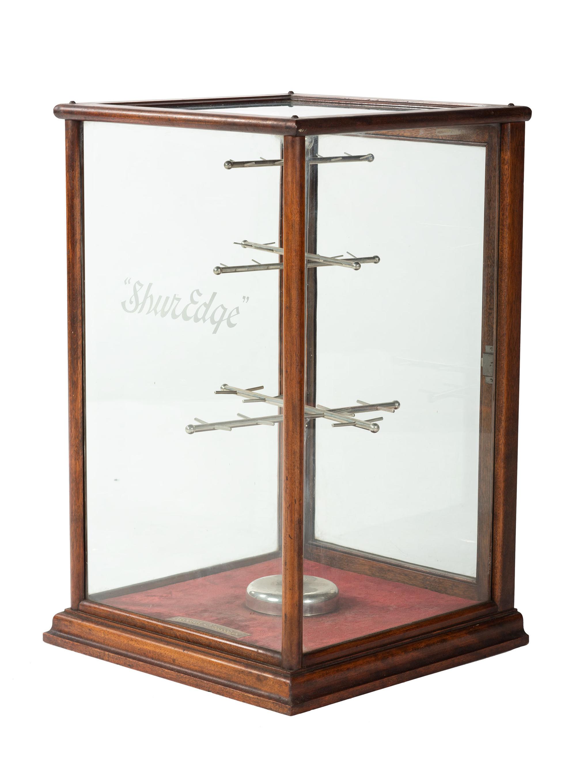 A 'Shuredge' Countertop Display Case