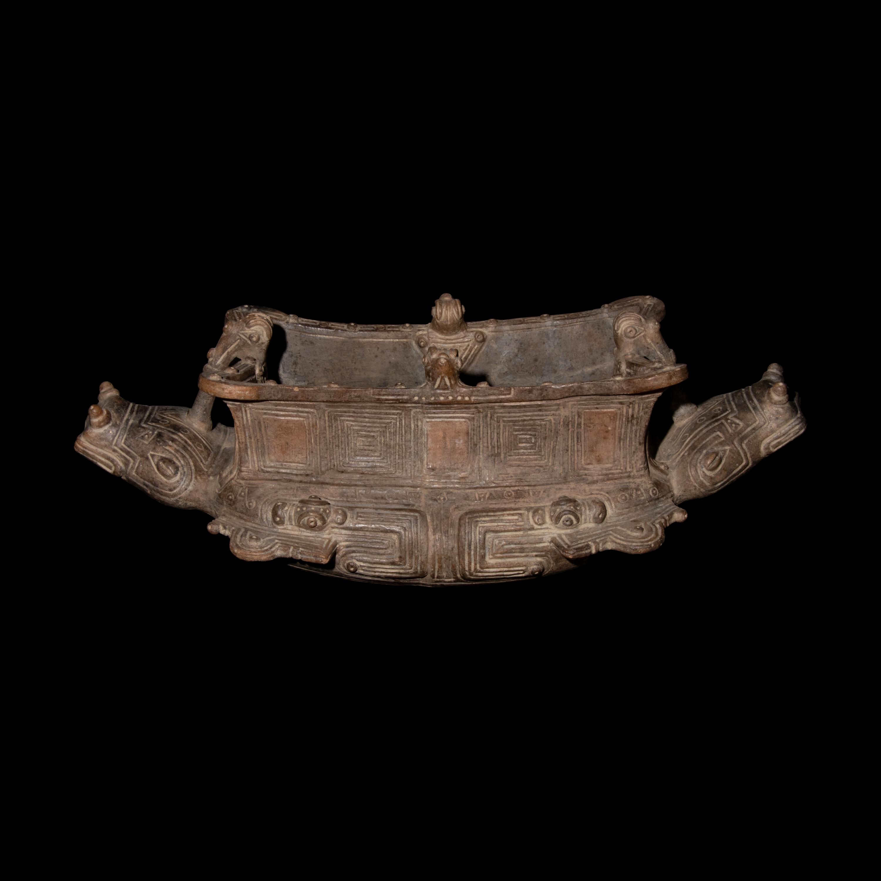A Tairona Style Zoomorphic Vessel