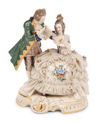 A Group of Five German Porcelain Figures