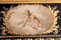 A Royal Vienna Porcelain Mounted Gilt Bronze Clock, Couaillet