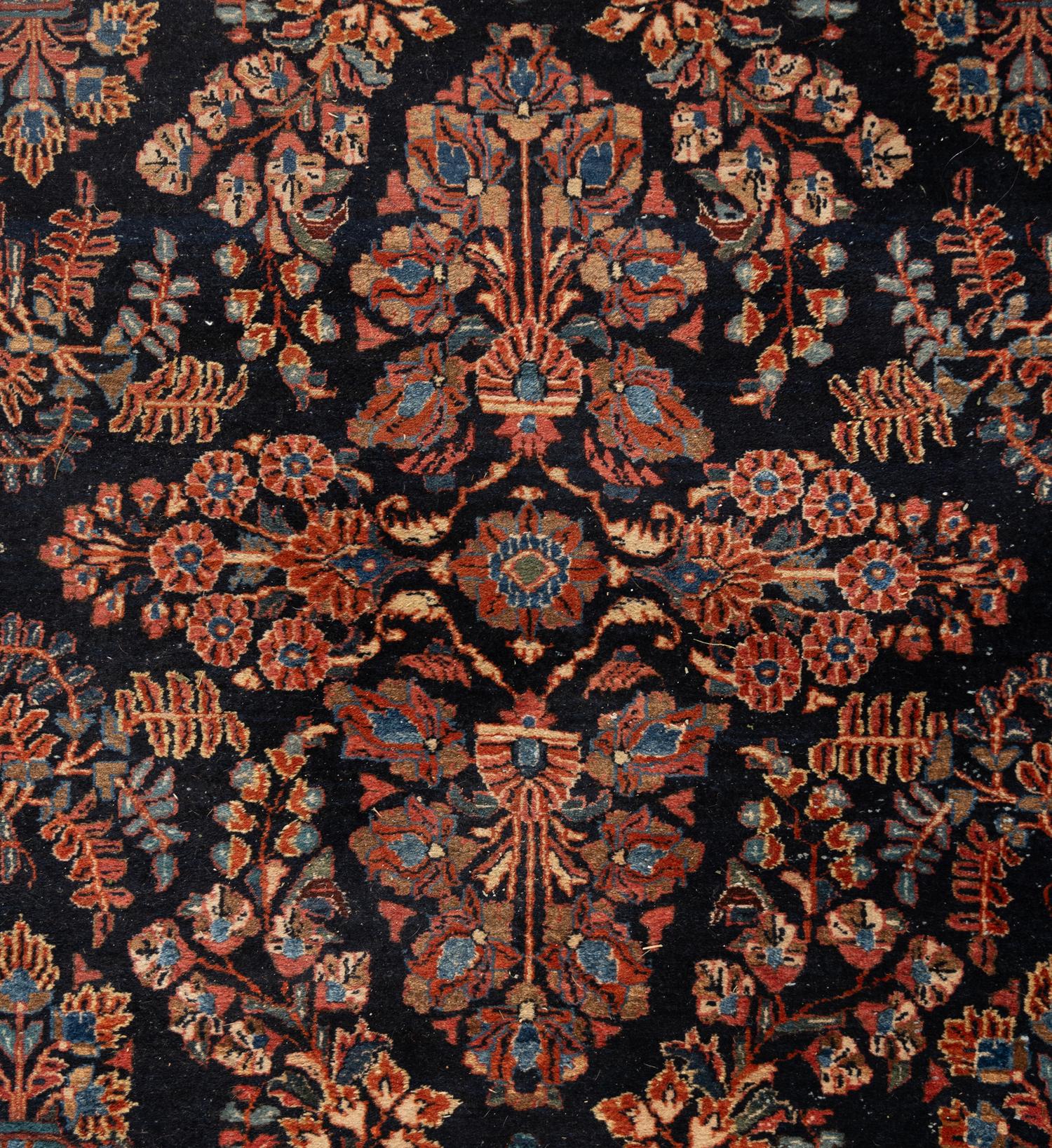 A Sarouk Wool Rug