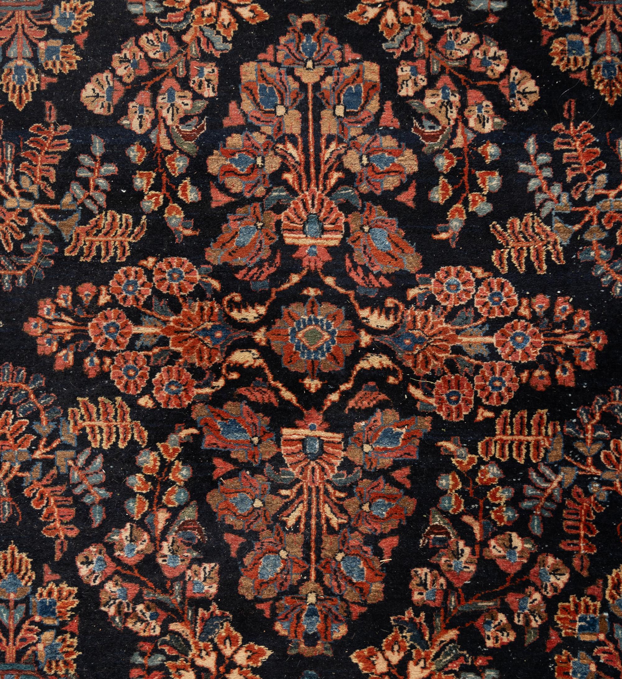 A Sarouk Wool Rug